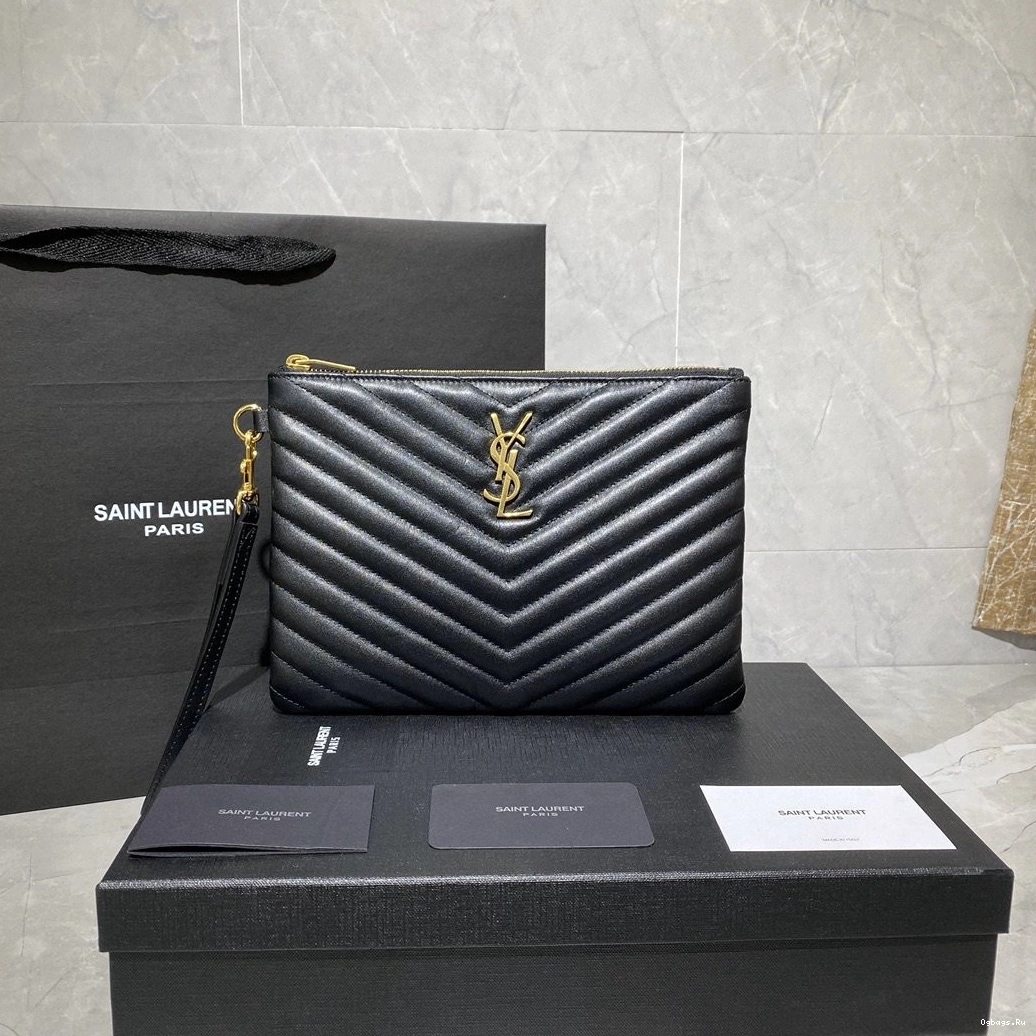 YSL CLUTCH MONOGRAM 0808